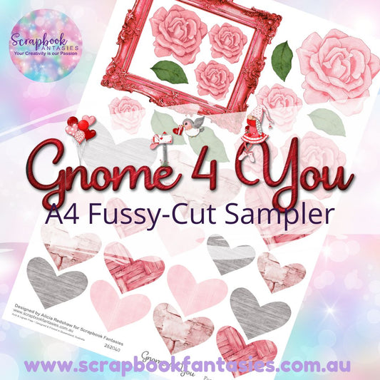 Gnome 4 You A4 Colour Fussy-Cut Sampler 4 262040