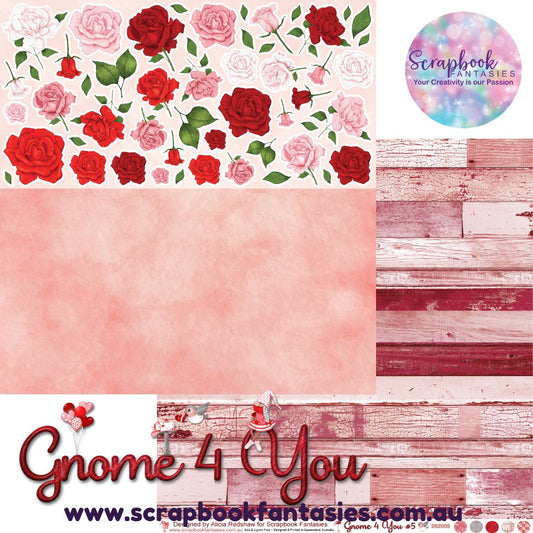 Gnome 4 You 12x12 Double-Sided Patterned Paper 5 - 262005