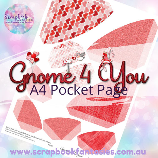 Gnome 4 You A4 Colour Pocket Page - Rounded Corners 4 262073