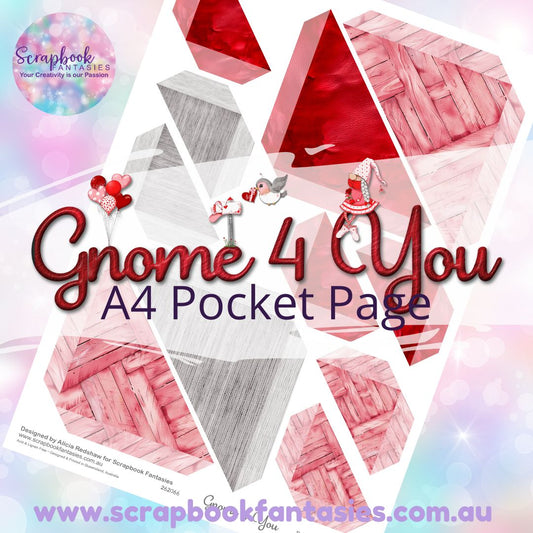 Gnome 4 You A4 Colour Pocket Page - Straight Corners 1 262066