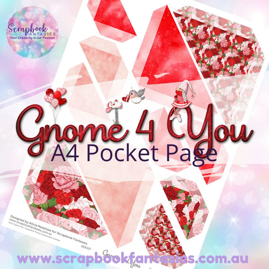 Gnome 4 You A4 Colour Pocket Page - Straight Corners 2 262067