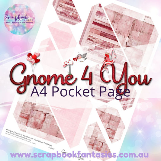 Gnome 4 You A4 Colour Pocket Page - Straight Corners 3 262068