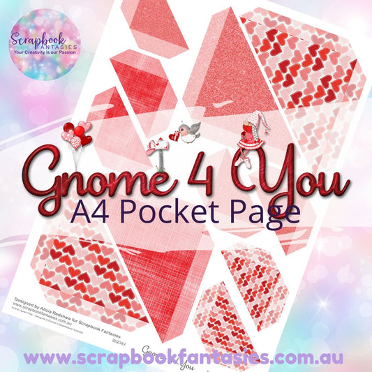 Gnome 4 You A4 Colour Pocket Page - Straight Corners 4 262069