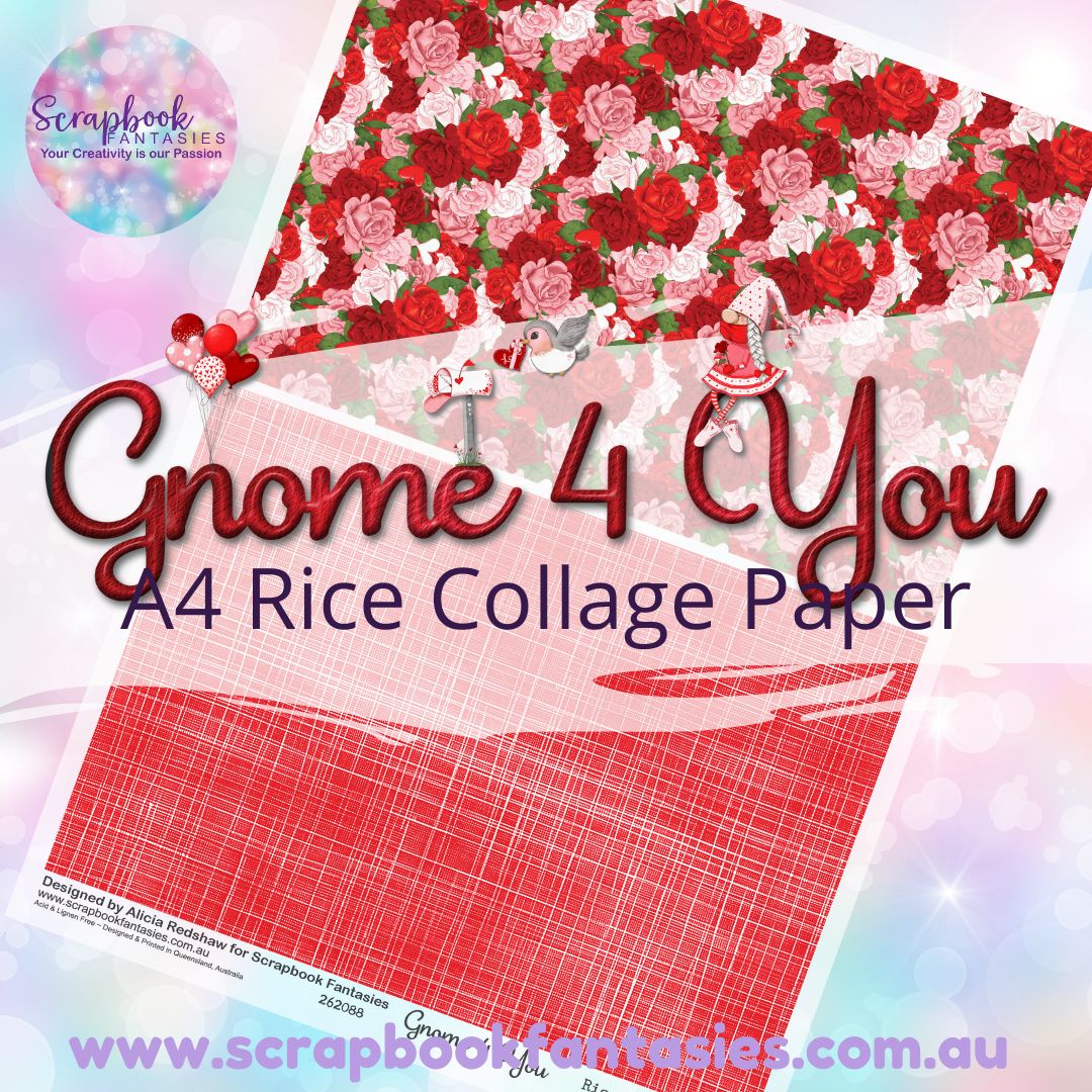 Gnome 4 You A4 Collage Paper - Halves 2 262088
