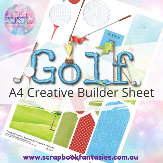 Golf A4 Creative Builder Sheet - On the Course 250302