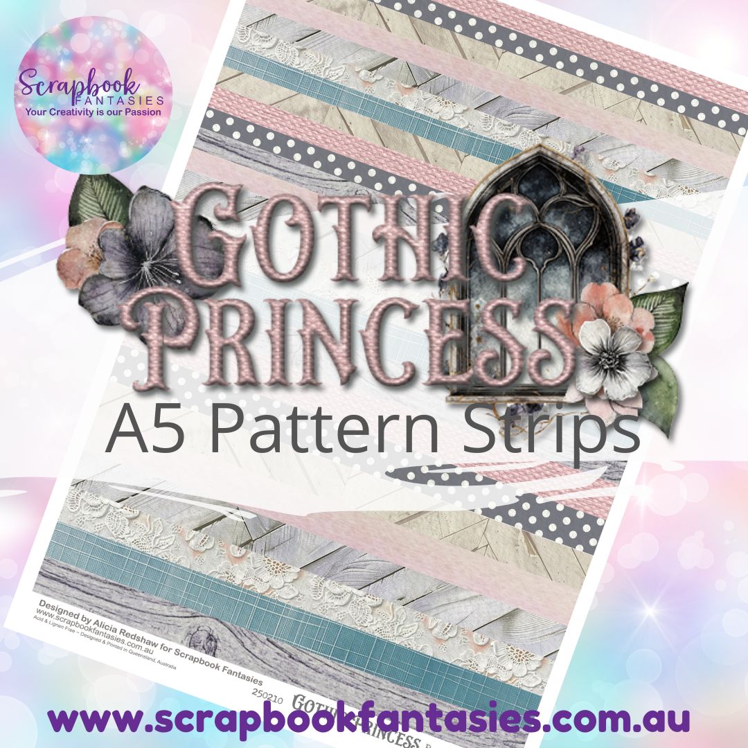 Gothic Princess A5 Colour Pattern Strips - 1 250210