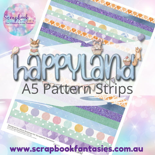 Happyland A5 Colour Pattern Strips - 5 250161