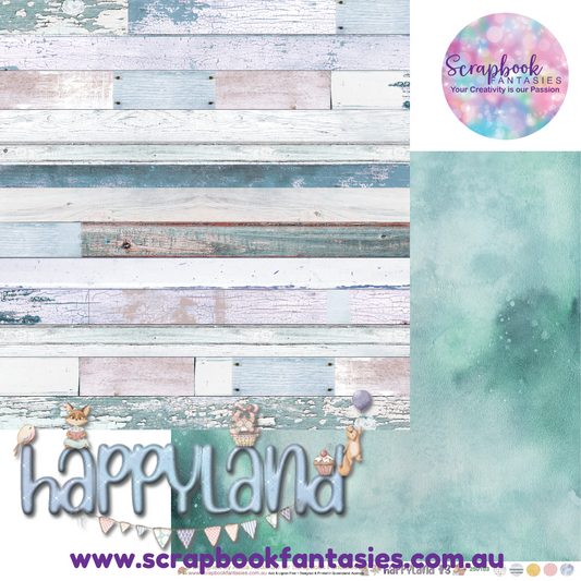 Happyland 12x12 Double-Sided Patterned Paper 3 - 250103