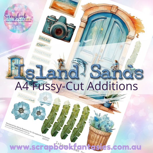 Island Sands A4 Colour Fussy-Cut Additions - Door 250102S