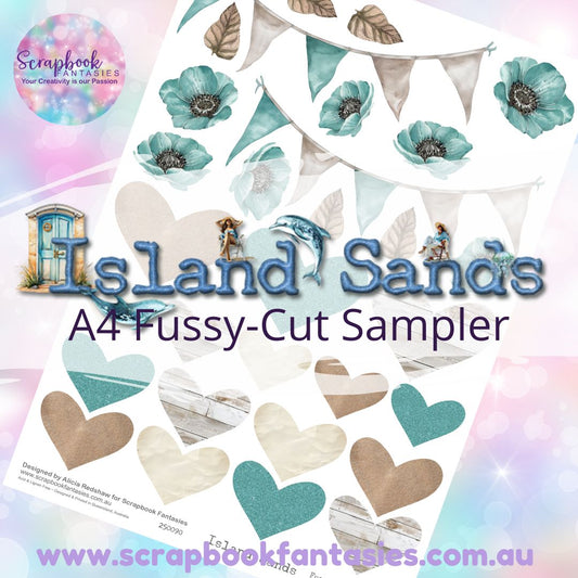 Island Sands A4 Colour Fussy-Cut Sampler 2 - 250090