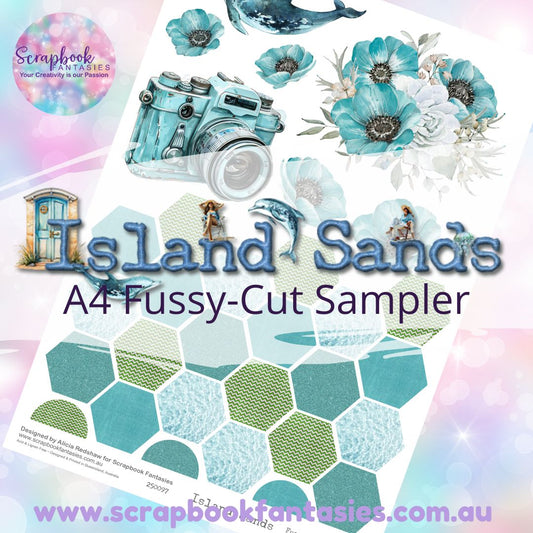 Island Sands A4 Colour Fussy-Cut Sampler 9 - 250097