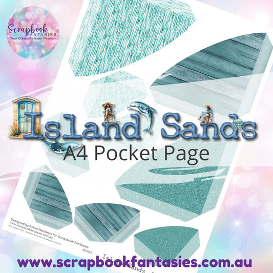Island Sands A4 Colour Pocket Page - Rounded Corners 2 250029