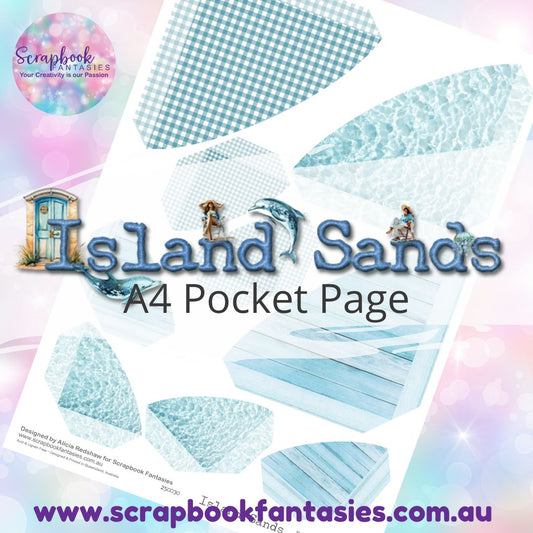 Island Sands A4 Colour Pocket Page - Rounded Corners 3 250030