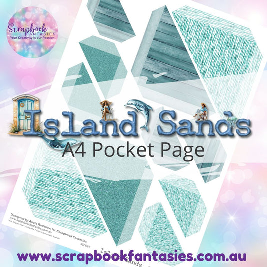 Island Sands A4 Colour Pocket Page - Straight Corners 5 250027