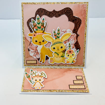 Boho Cuties Cardmaking Class Kit - Little People Super Weekend Class 1 - Friday 12 July 2024