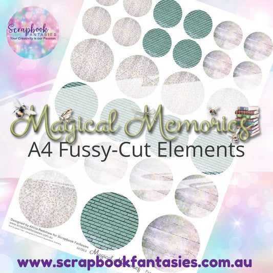 Magical Memories A4 Colour Fussy-Cut Elements - Circles 5 667263