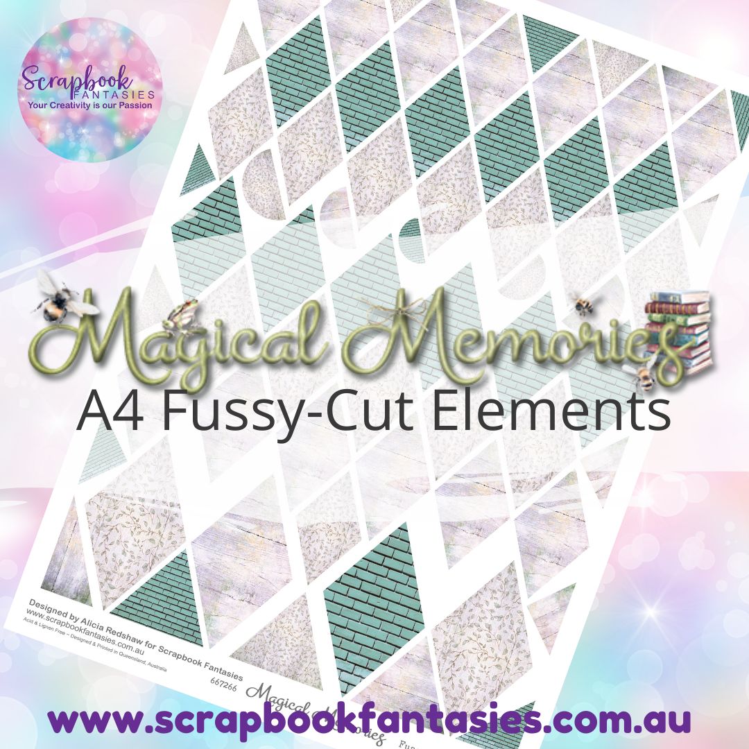 Magical Memories A4 Colour Fussy-Cut Elements - Diamonds 3 667266