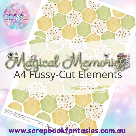 Magical Memories A4 Colour Fussy-Cut Elements - Hexagons 1 667272