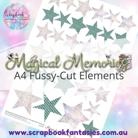 Magical Memories A4 Colour Fussy-Cut Elements - Stars 3 667278