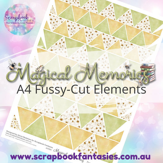 Magical Memories A4 Colour Fussy-Cut Elements - Triangles 1 667280