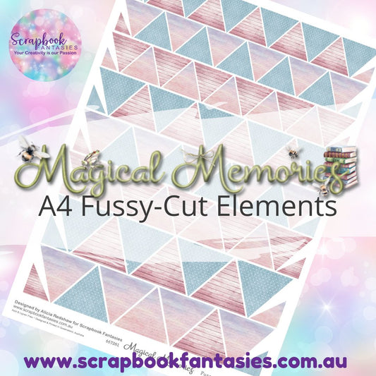 Magical Memories A4 Colour Fussy-Cut Elements - Triangles 2 667281