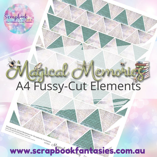 Magical Memories A4 Colour Fussy-Cut Elements - Triangles 3 667282