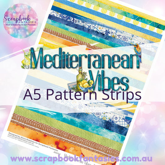 Mediterranean Vibes A5 Colour Pattern Strips 265046