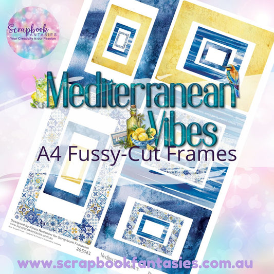 Mediterranean Vibes A4 Colour Fussy-Cut Frames 1 265061