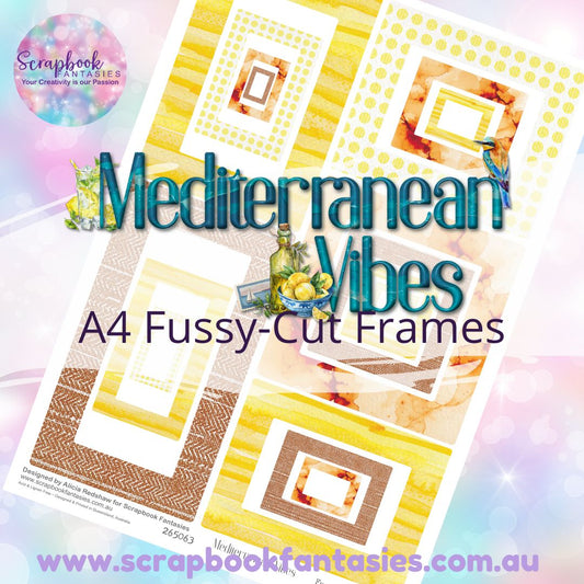 Mediterranean Vibes A4 Colour Fussy-Cut Frames 3 265063