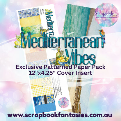 Mediterranean Vibes 12x12 Double-Sided Patterned Paper Pack 265000