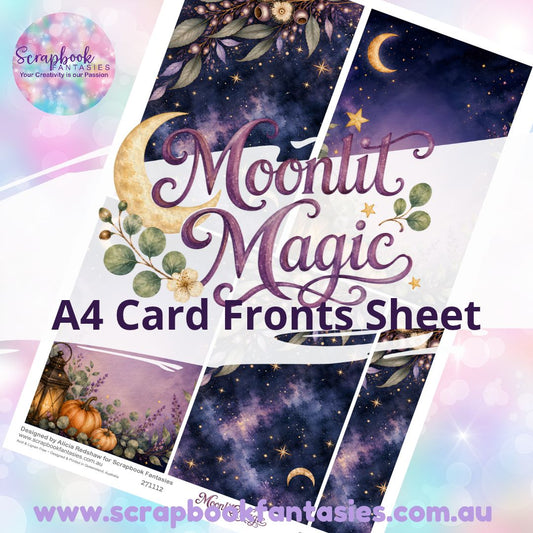 Moonlit Magic A4 Card Fronts Sheet 1 271112