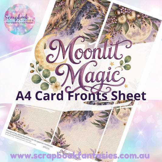 Moonlit Magic A4 Card Fronts Sheet 3 271114