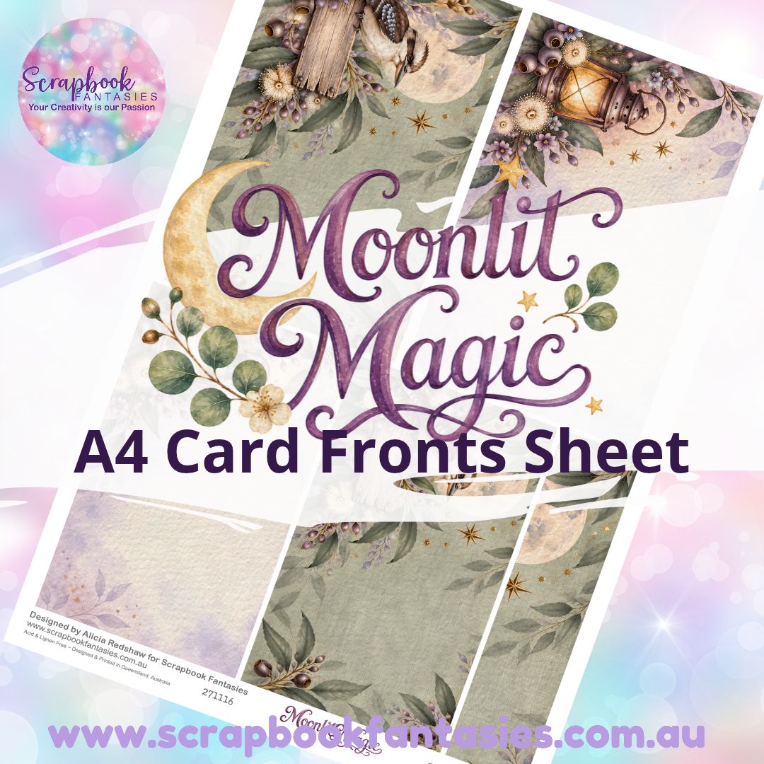 Moonlit Magic A4 Card Fronts Sheet 5 271116
