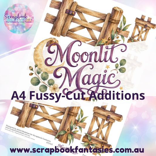 Moonlit Magic A4 Colour Fussy-Cut Additions - Fence 271041