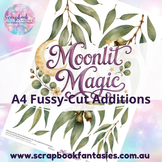Moonlit Magic A4 Colour Fussy-Cut Additions - Gum Leaves 271044