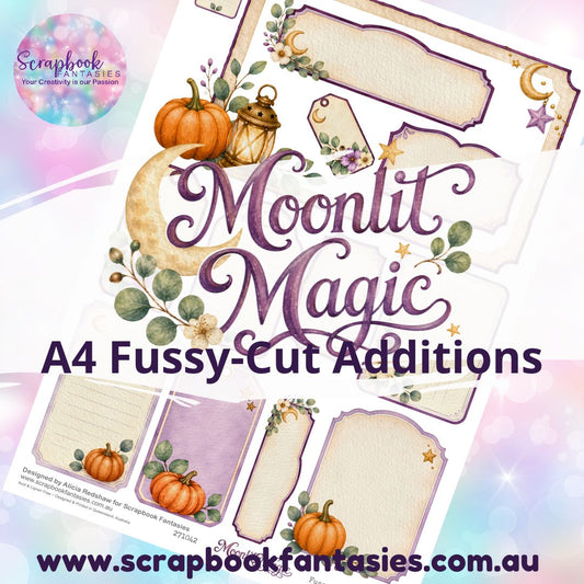 Moonlit Magic A4 Colour Fussy-Cut Additions - Journal Cards Plus 271042