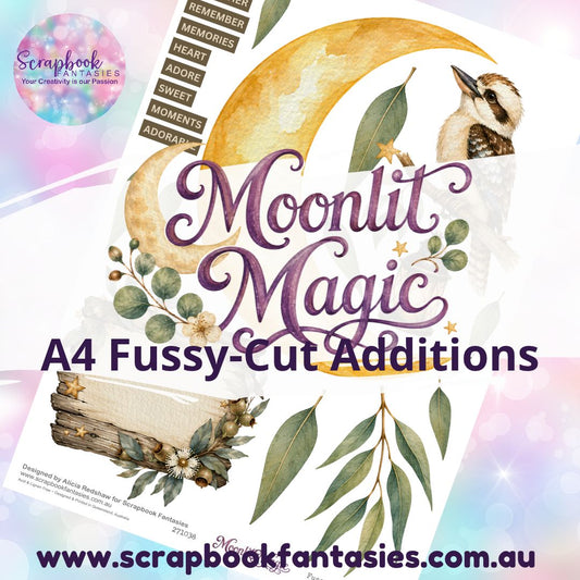 Moonlit Magic A4 Colour Fussy-Cut Additions - Kookaburra Moon 271038