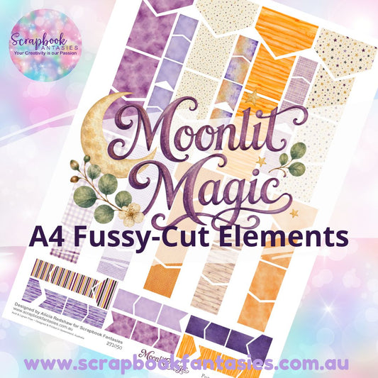 Moonlit Magic Colour Fussy-Cut Elements - Flags & Banners 2 271050