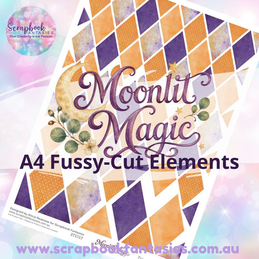 Moonlit Magic A4 Colour Fussy-Cut Elements - Diamonds 3 271017