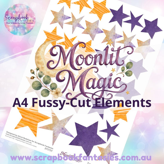 Moonlit Magic A4 Colour Fussy-Cut Elements - Stars 4 271059