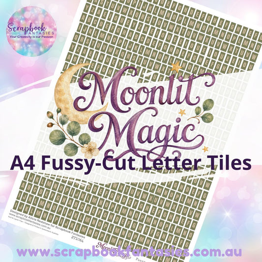 Moonlit Magic Colour Fussy-Cut Letter Tiles - Tiny 271064