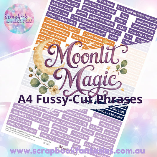 Moonlit Magic Colour Fussy-Cut Phrases 1 - 271061