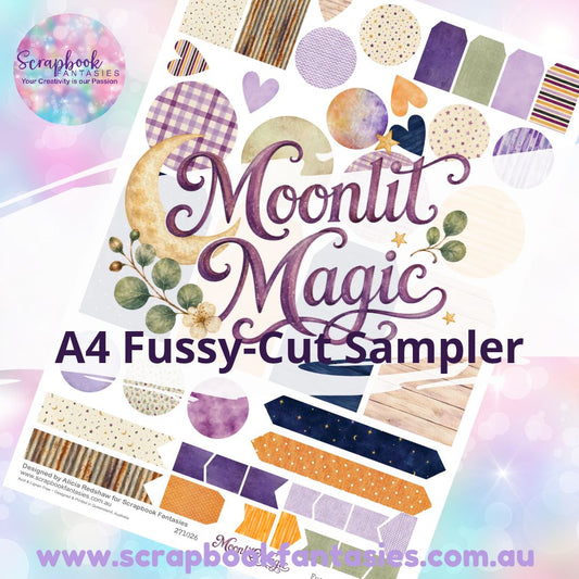 Moonlit Magic A4 Colour Fussy-Cut Sampler 3 - 271026