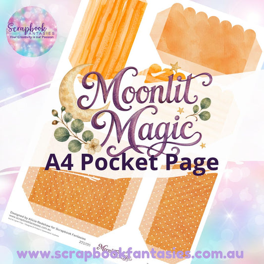 Moonlit Magic A4 Colour Pocket Page - Square and Rectangles 1 271070