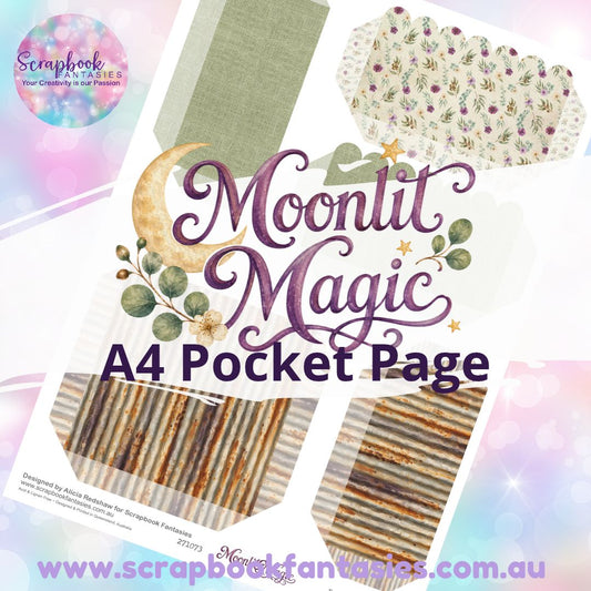Moonlit Magic A4 Colour Pocket Page - Square and Rectangles 4 271073