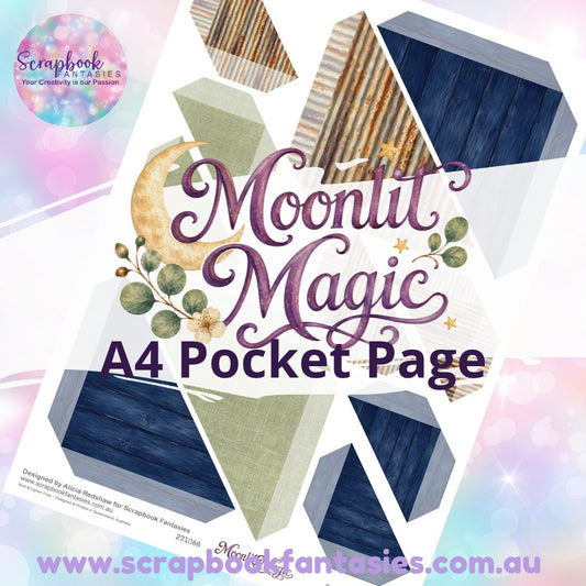 Moonlit Magic A4 Colour Pocket Page - Straight Corners 1 271068