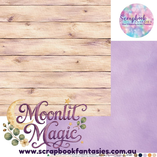 Moonlit Magic 12x12 Double-Sided Patterned Paper 1 - 271001