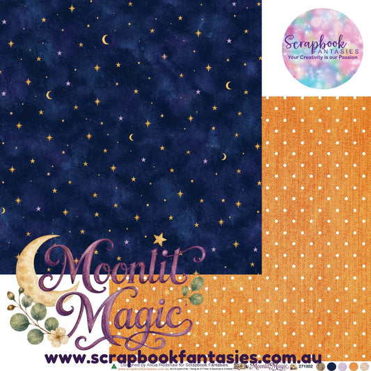 Moonlit Magic 12x12 Double-Sided Patterned Paper 2 - 271002