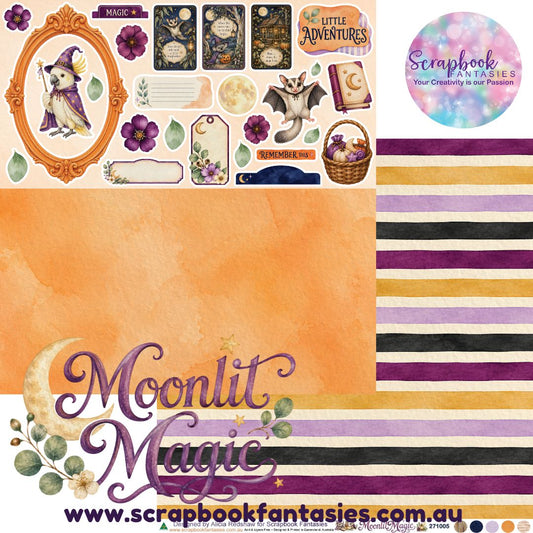 Moonlit Magic 12x12 Double-Sided Patterned Paper 5 - 271005