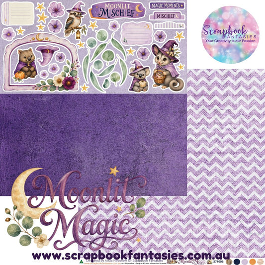 Moonlit Magic 12x12 Double-Sided Patterned Paper 6 - 271006